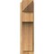 Ekena Millwork Westlake Arts & Crafts Rough Sawn Outlooker, Western Red Cedar, 8"W x 18"D x 30"H OUT08X18X30WTL03RWR - alternate 4